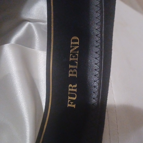 Vintage Custom Made Bowler Hat by Reed Hill..FUR BLEND - Picture 5 of 7